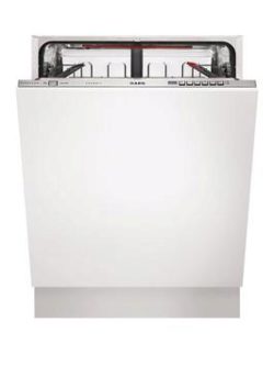 Aeg Favorit F66602Vi0P Full-Size Integrated Dishwasher - White